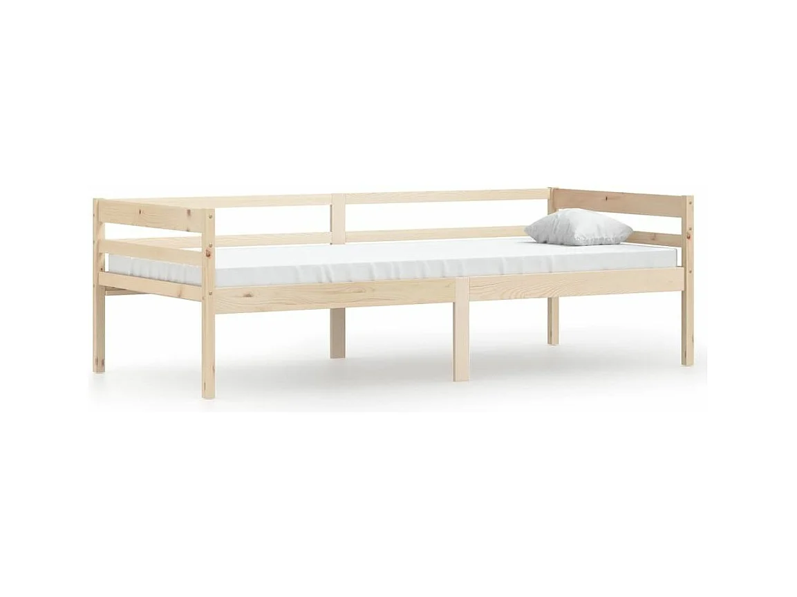 Lit banquette Bois de pin massif 90x200