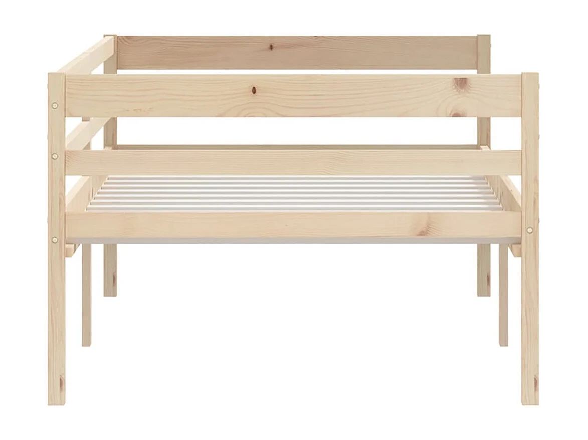 Lit banquette Bois de pin massif 90x200
