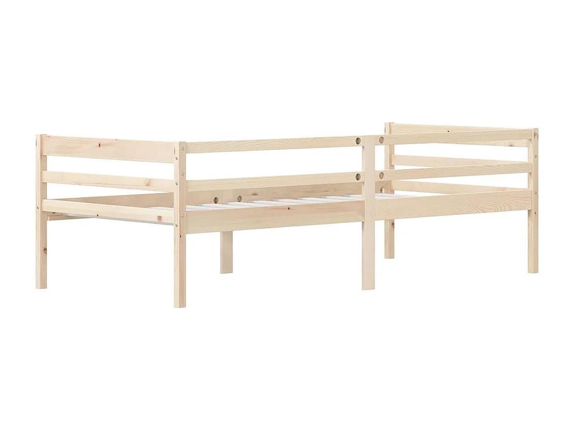 Lit banquette Bois de pin massif 90x200