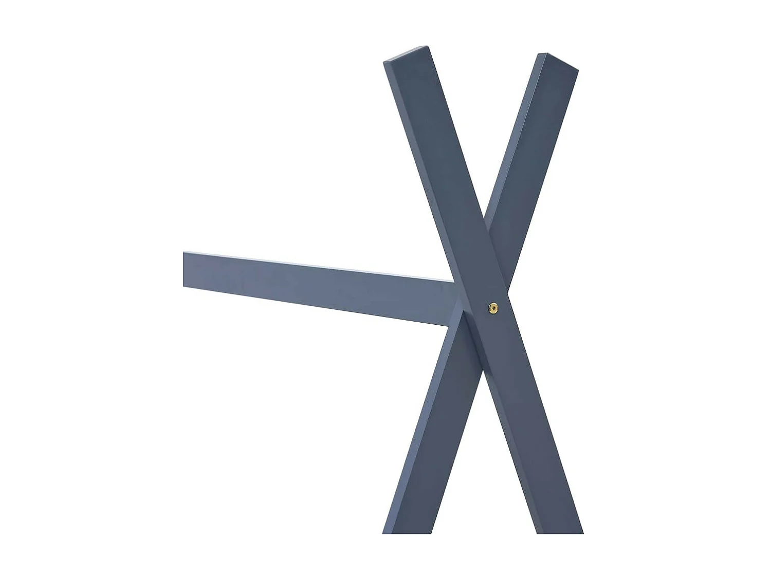 Lit cabane enfant Gris Bois de pin massif 70x140 2