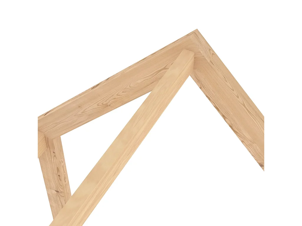 Lit cabane enfant avec tiroir Bois de pin massif 70x140