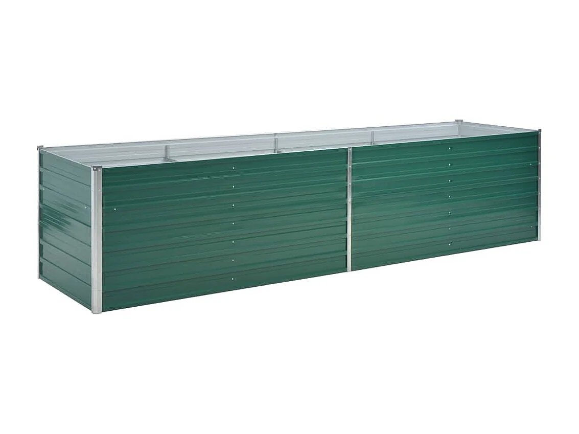 Jardinière Acier galvanisé 320x80x77 Vert