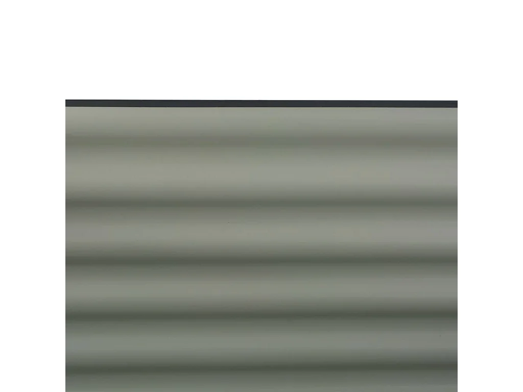 Jardinière 160x80x44 Acier galvanisé Gris