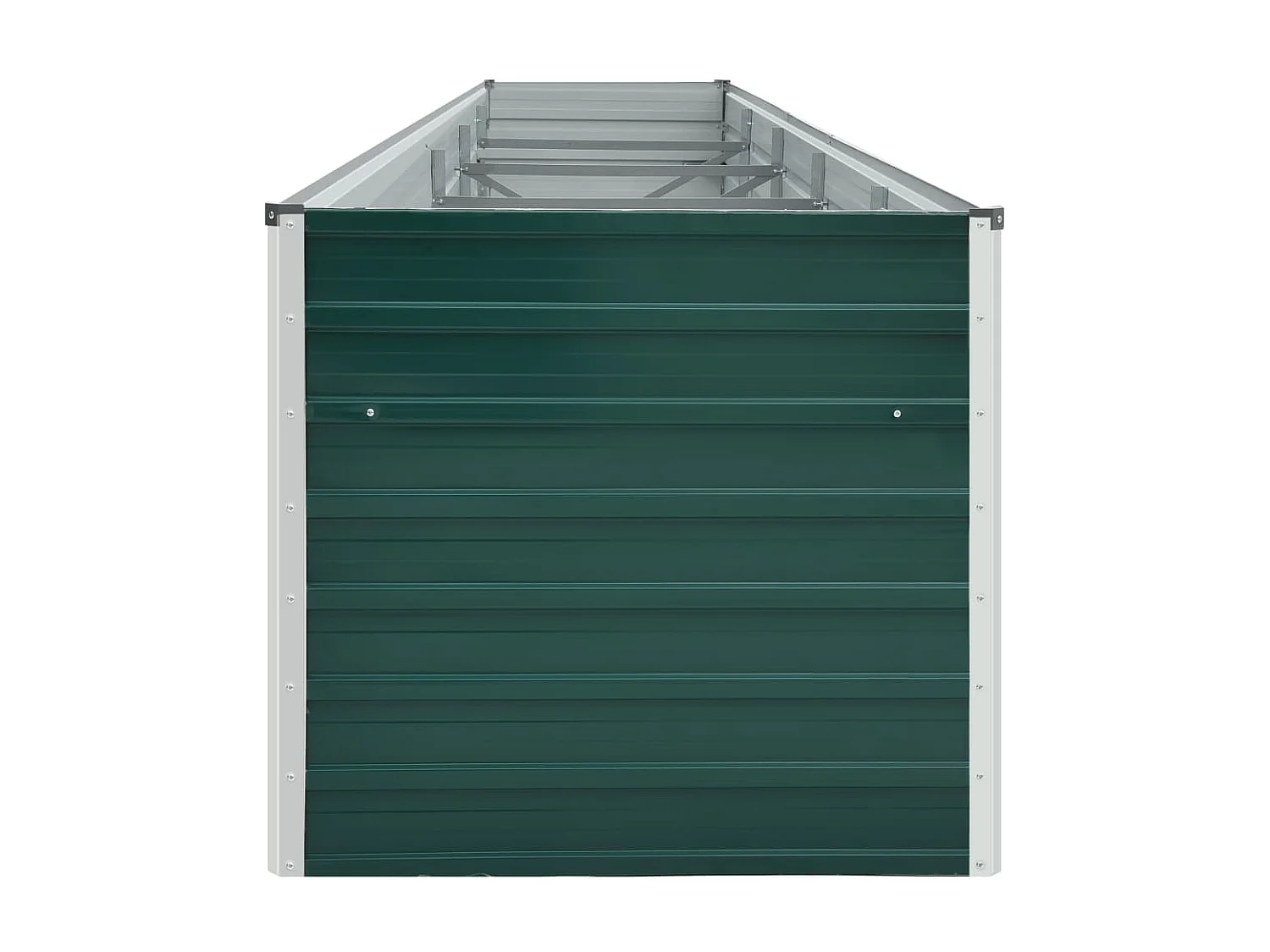 Jardinière Acier galvanisé 400x80x77 Vert