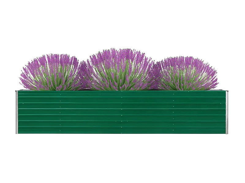 Jardinière Acier galvanisé 320x40x45 Vert