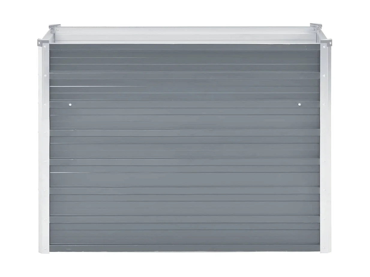 Jardinière Acier galvanisé 100x40x77 Gris