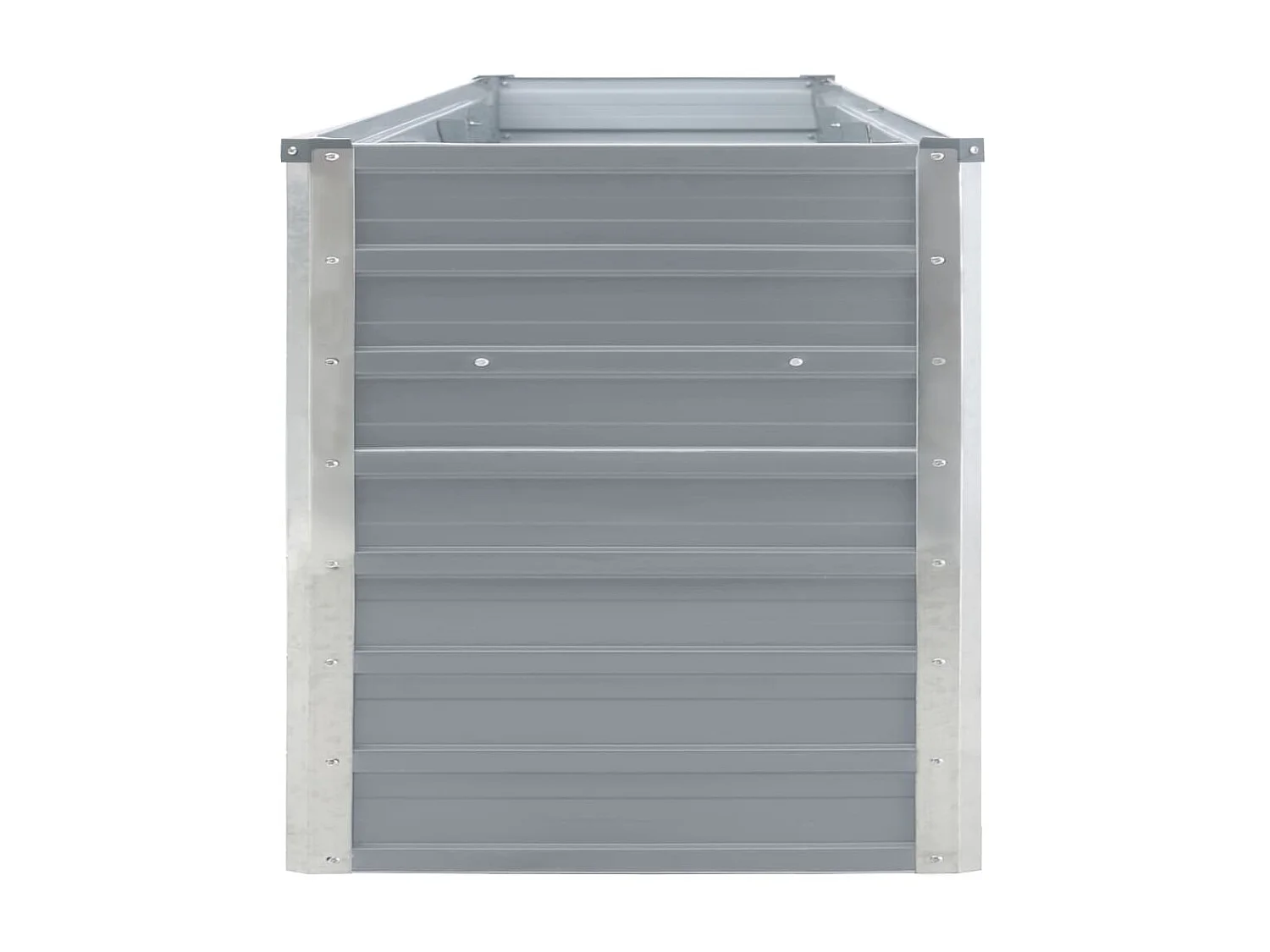 Jardinière Acier galvanisé 320x40x45 Gris