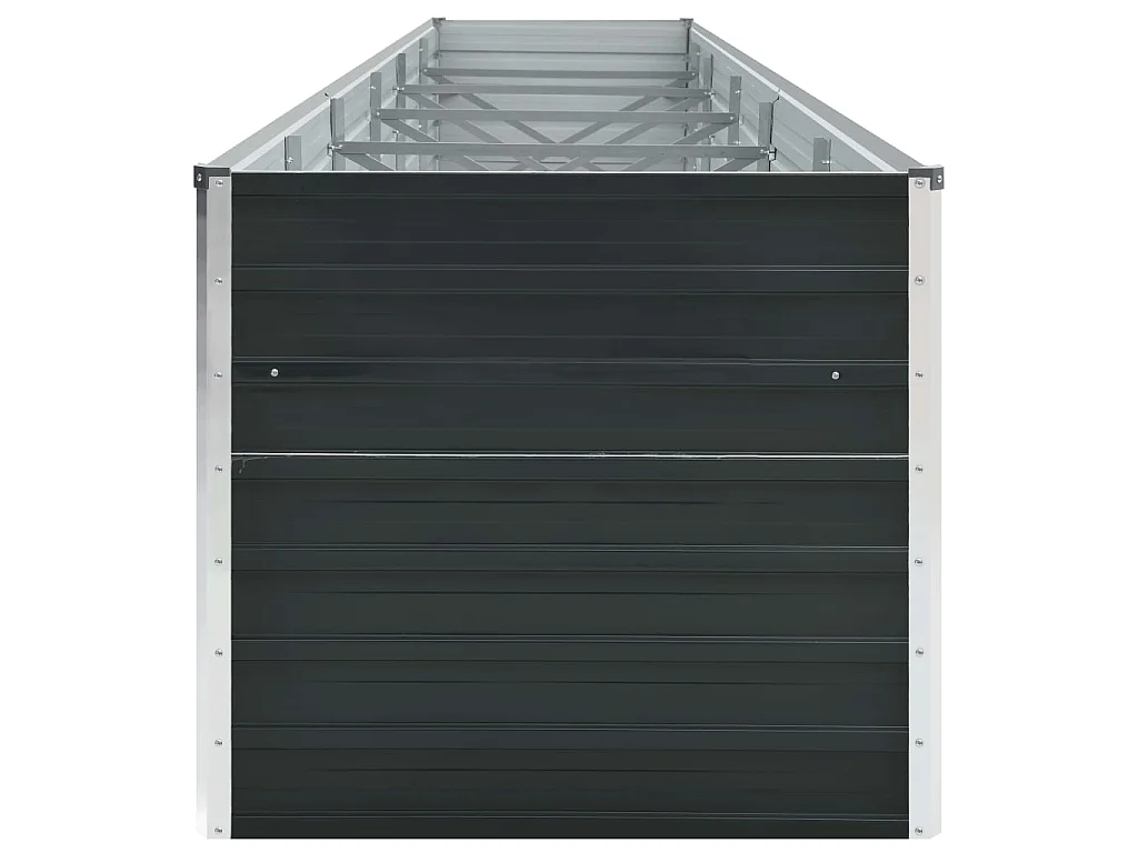 Jardinière Acier galvanisé 480x80x45 Anthracite