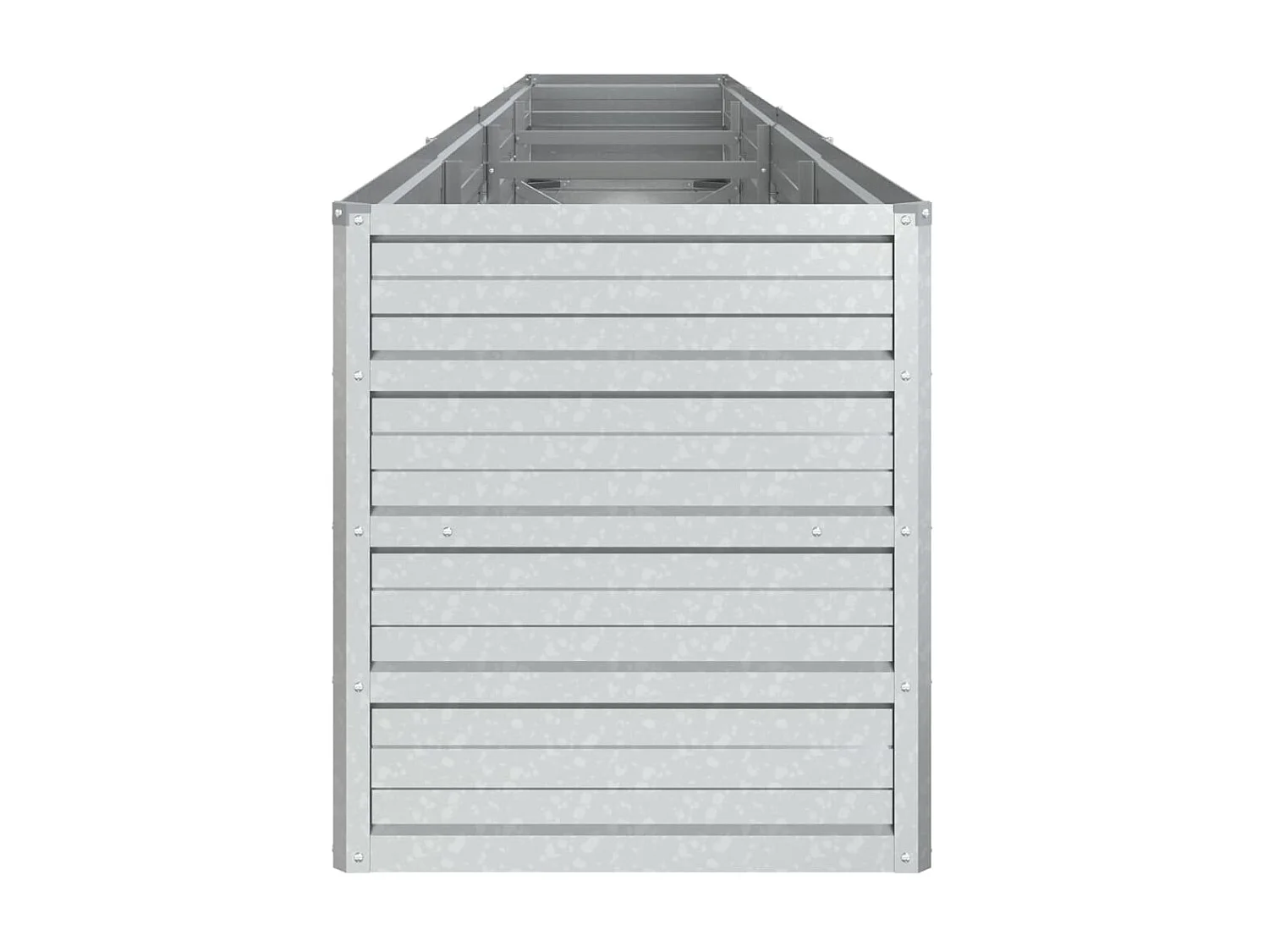 Jardinière 320x40x45 Acier galvanisé Argenté