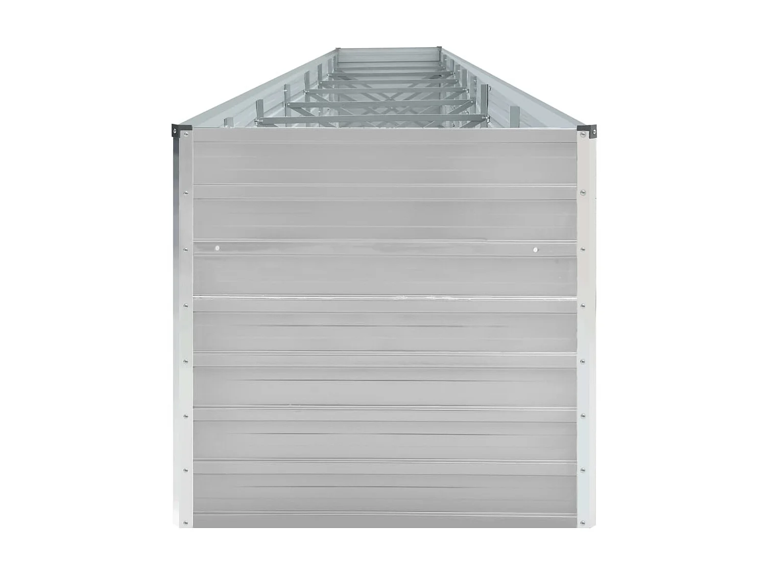 Jardinière Acier galvanisé 600x80x45 Gris