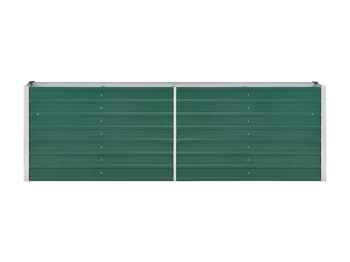 Jardinière Acier galvanisé 240x40x77 Vert