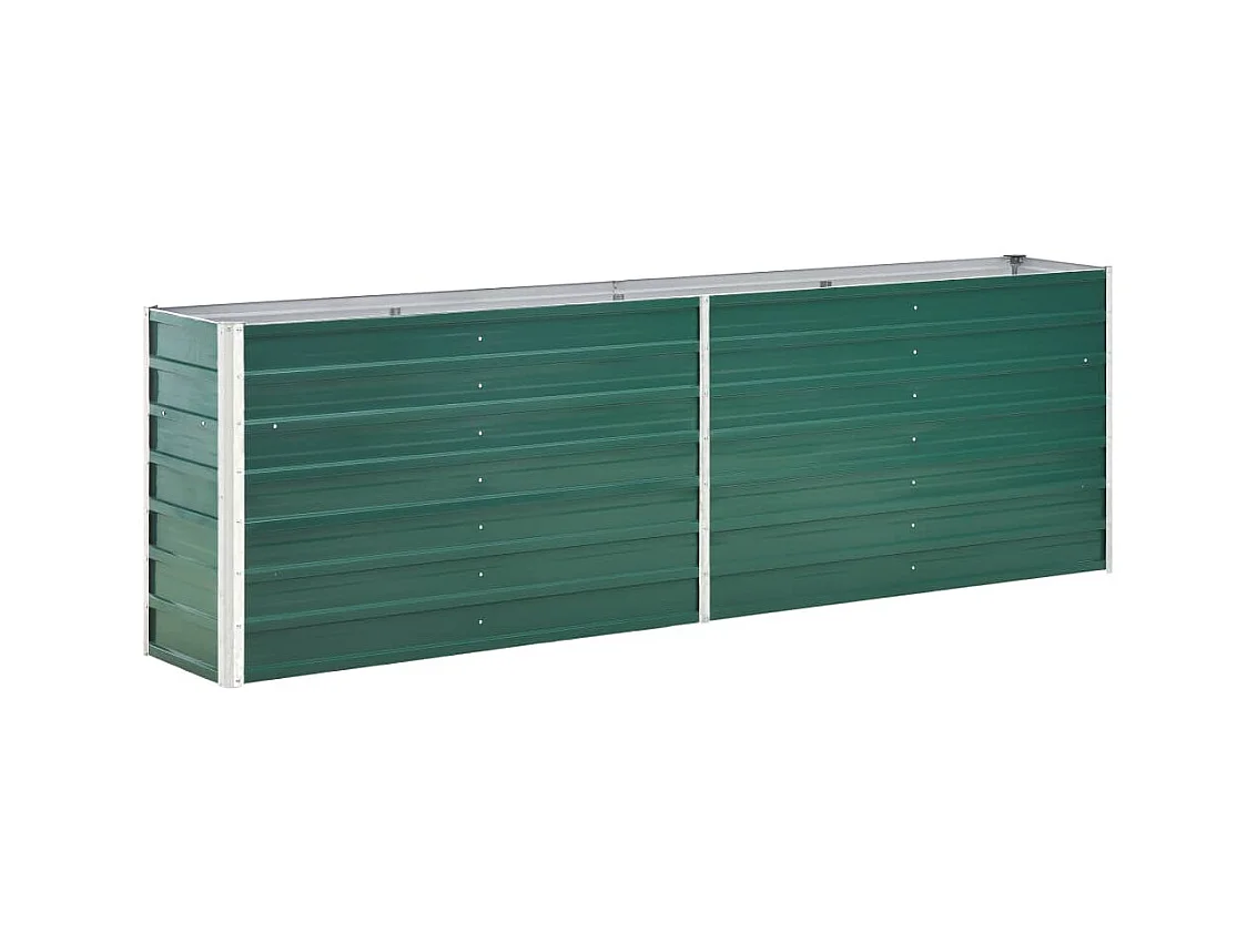 Jardinière Acier galvanisé 240x40x77 Vert