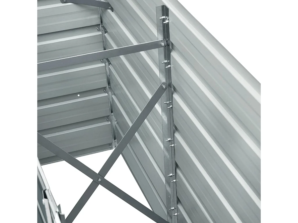 Jardinière Acier galvanisé 240x40x77 Vert