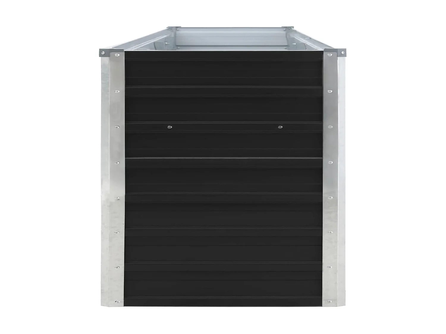 Jardinière Acier galvanisé 320x40x45 Anthracite