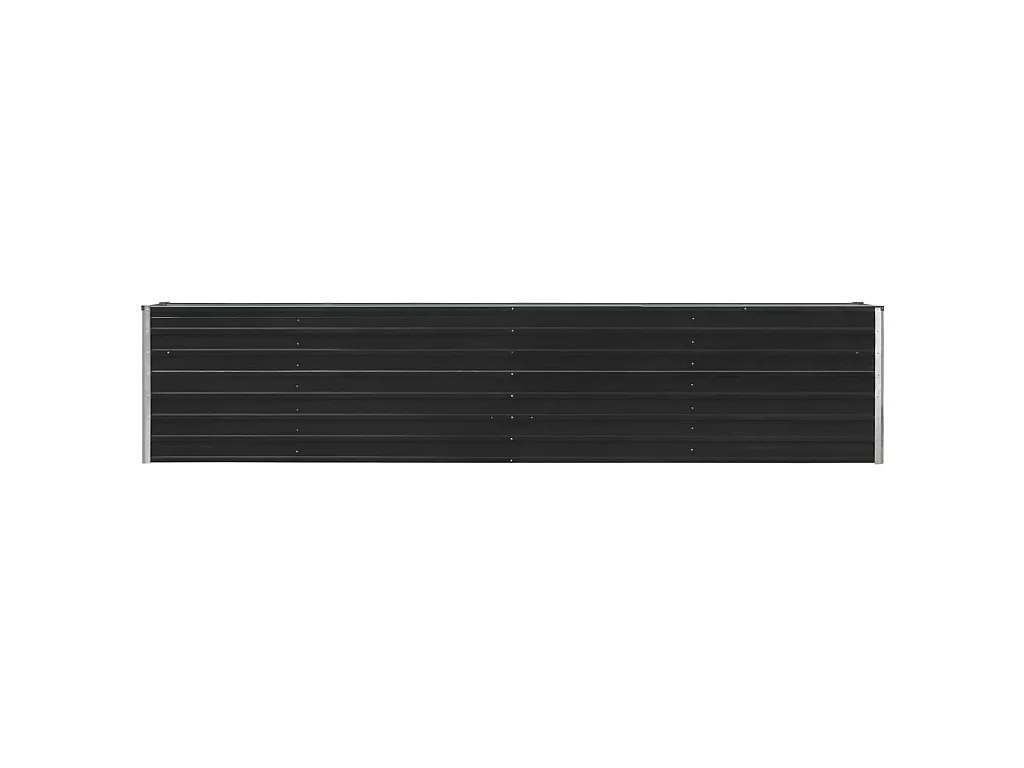 Jardinière Acier galvanisé 320x40x45 Anthracite