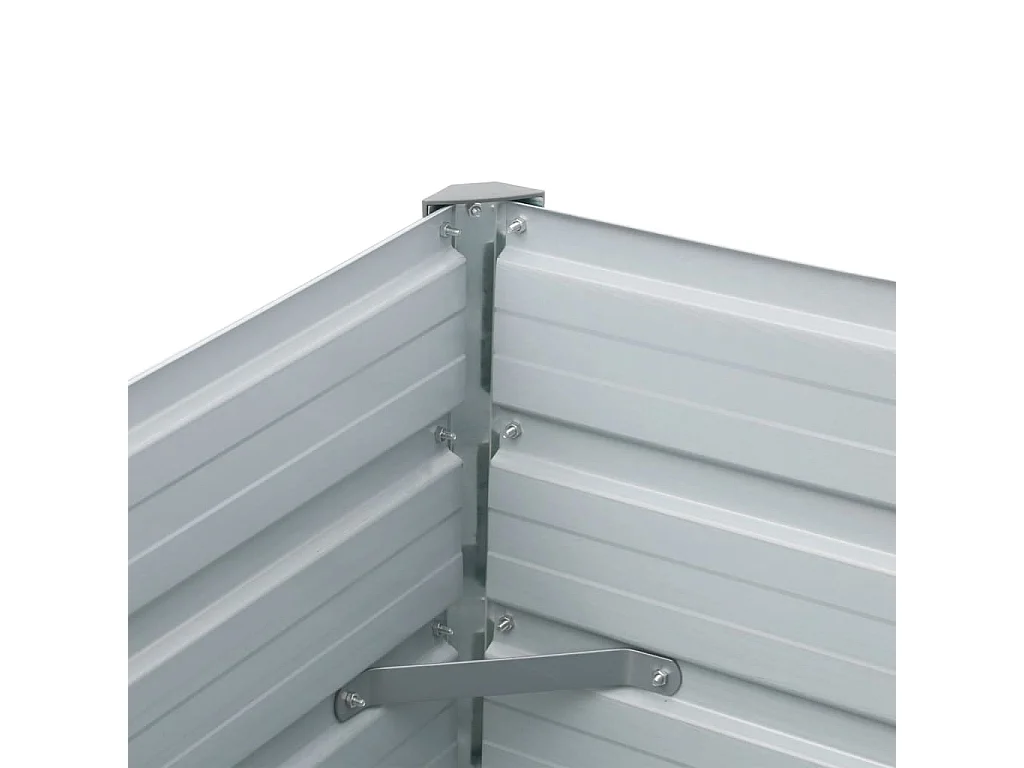 Jardinière Acier galvanisé 320x40x45 Anthracite