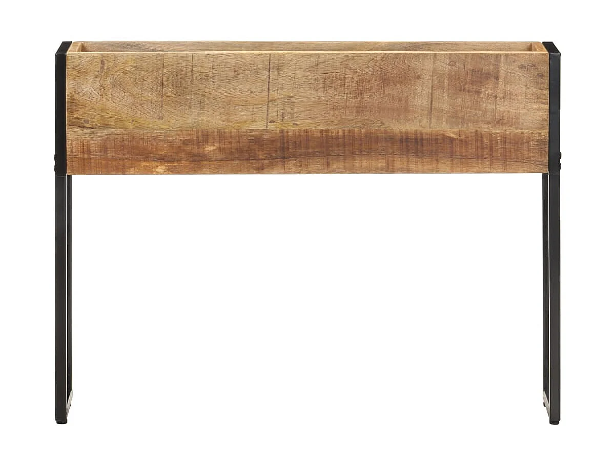 Jardinière 90x20x68 Bois de manguier brut