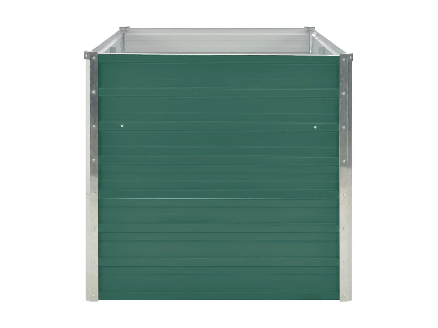 Jardinière 160 x 80x77 Acier galvanisé Vert