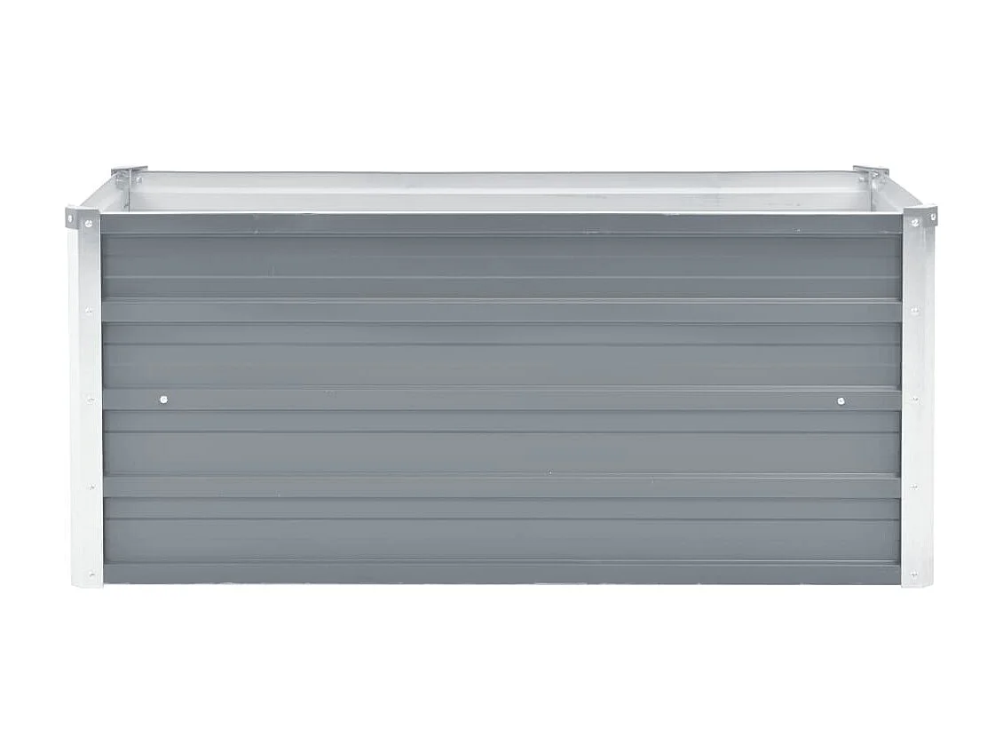 Jardinière Acier galvanisé 100x40x45 Gris