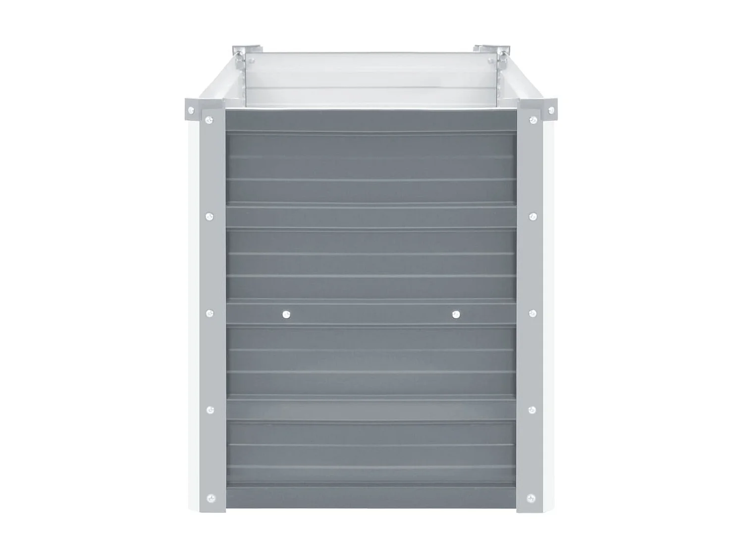 Jardinière Acier galvanisé 100x40x45 Gris