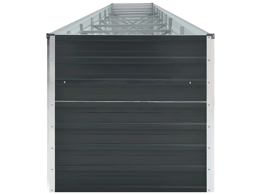 Jardinière Acier galvanisé 600x80x45 Anthracite