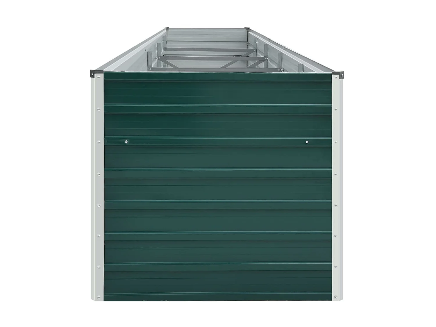 Jardinière Acier galvanisé 400x80x45 Vert