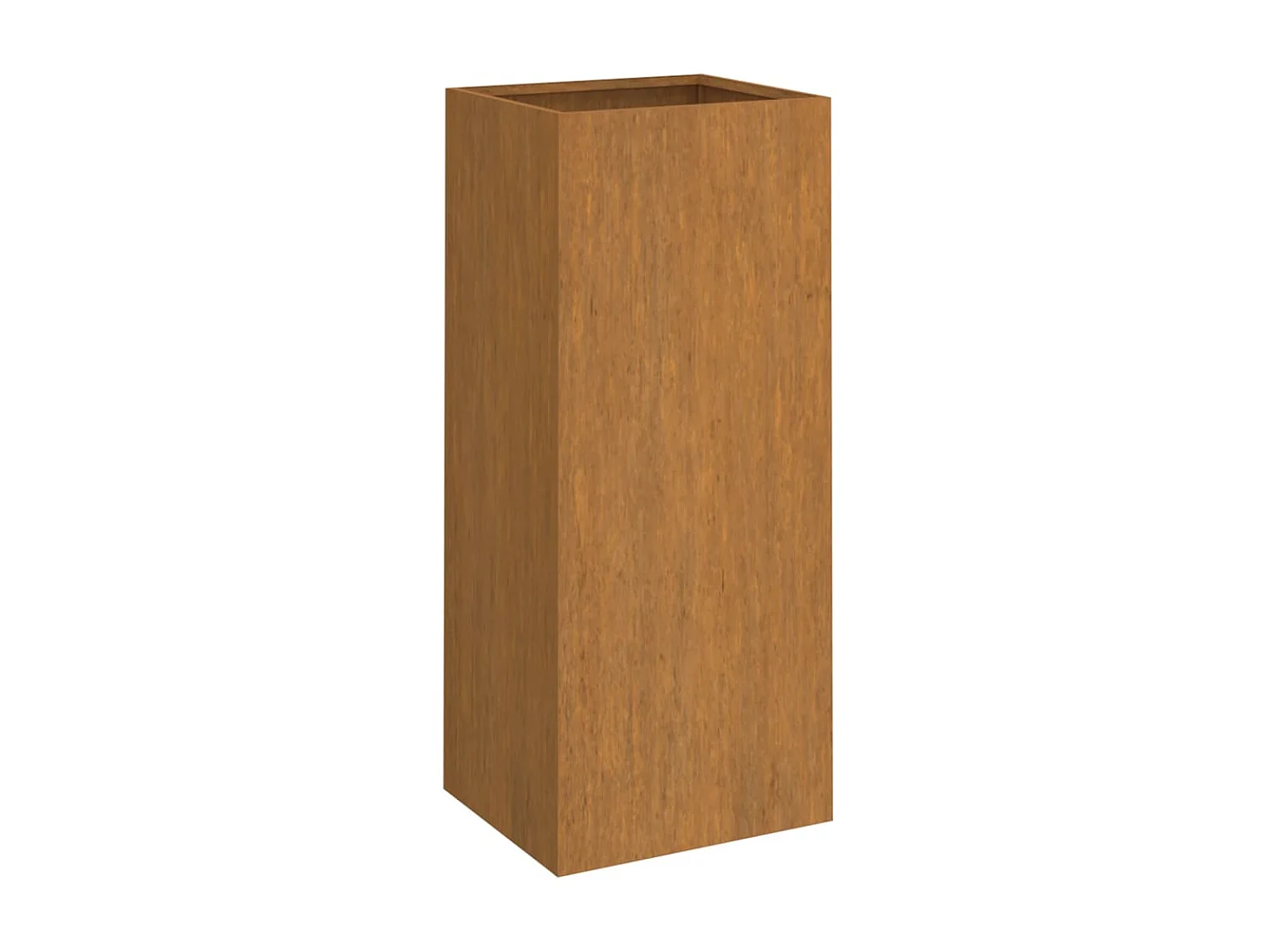 Jardinière 32x27,5x75 acier corten
