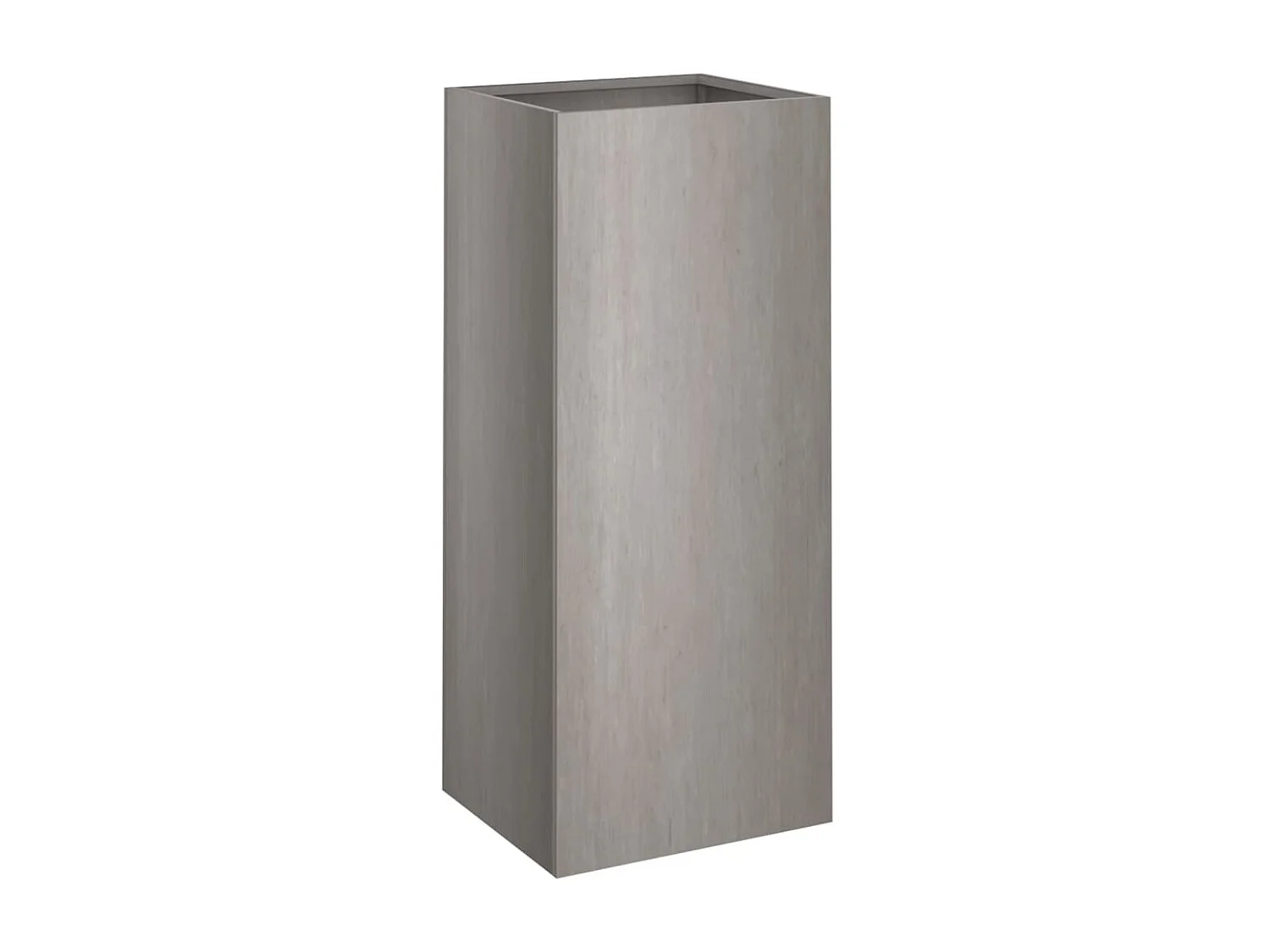 Jardinière 32x27,5x75 acier corten