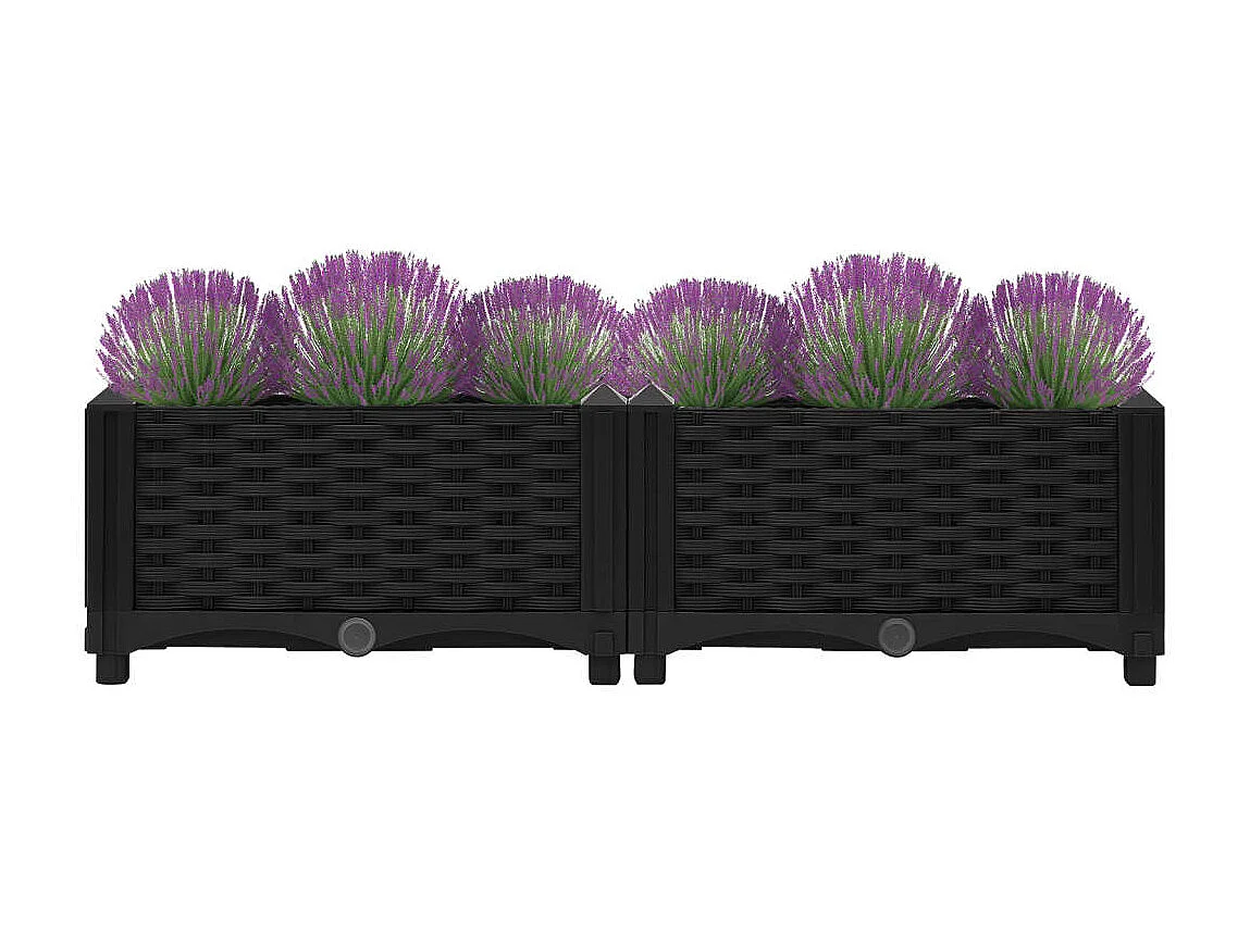 Jardinière 80x40x23 Polypropylène 2