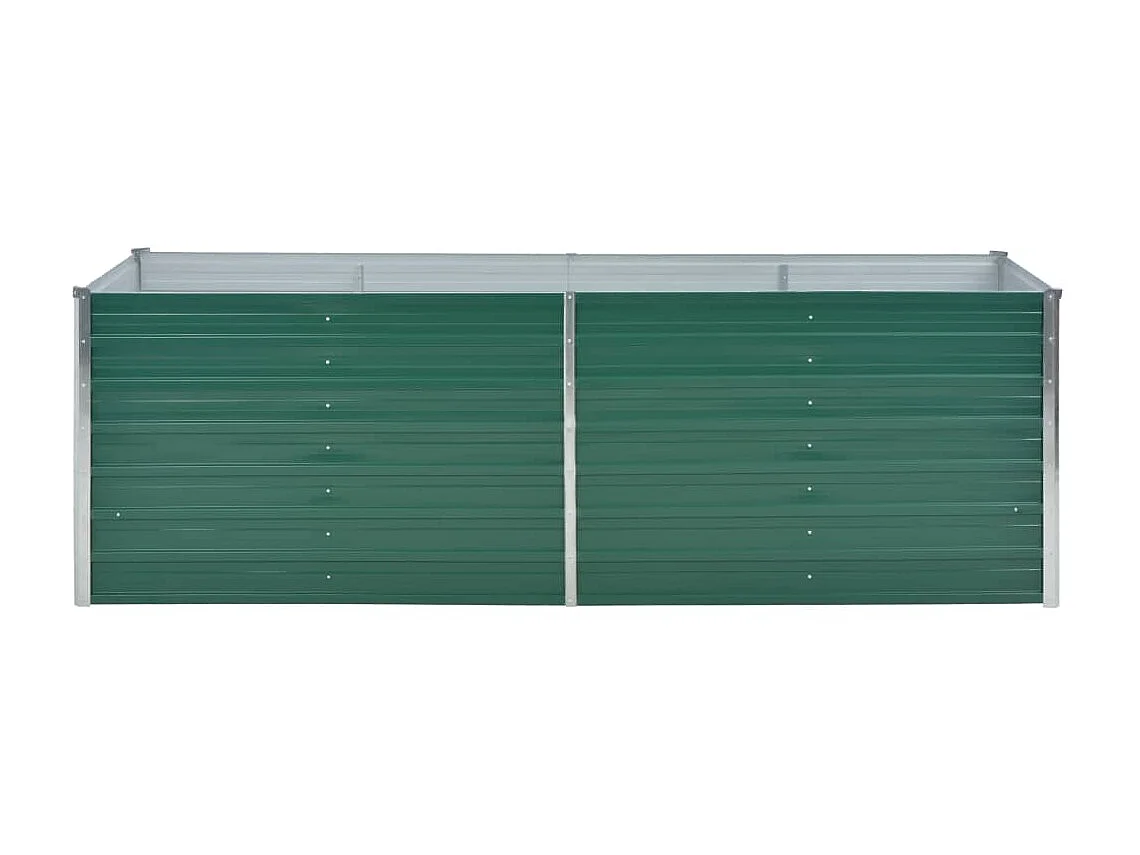 Jardinière Acier galvanisé 240x80x77 Vert