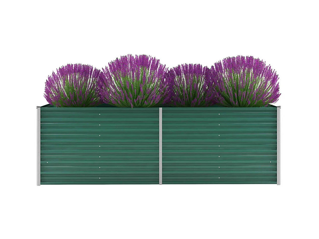Jardinière Acier galvanisé 240x80x77 Vert