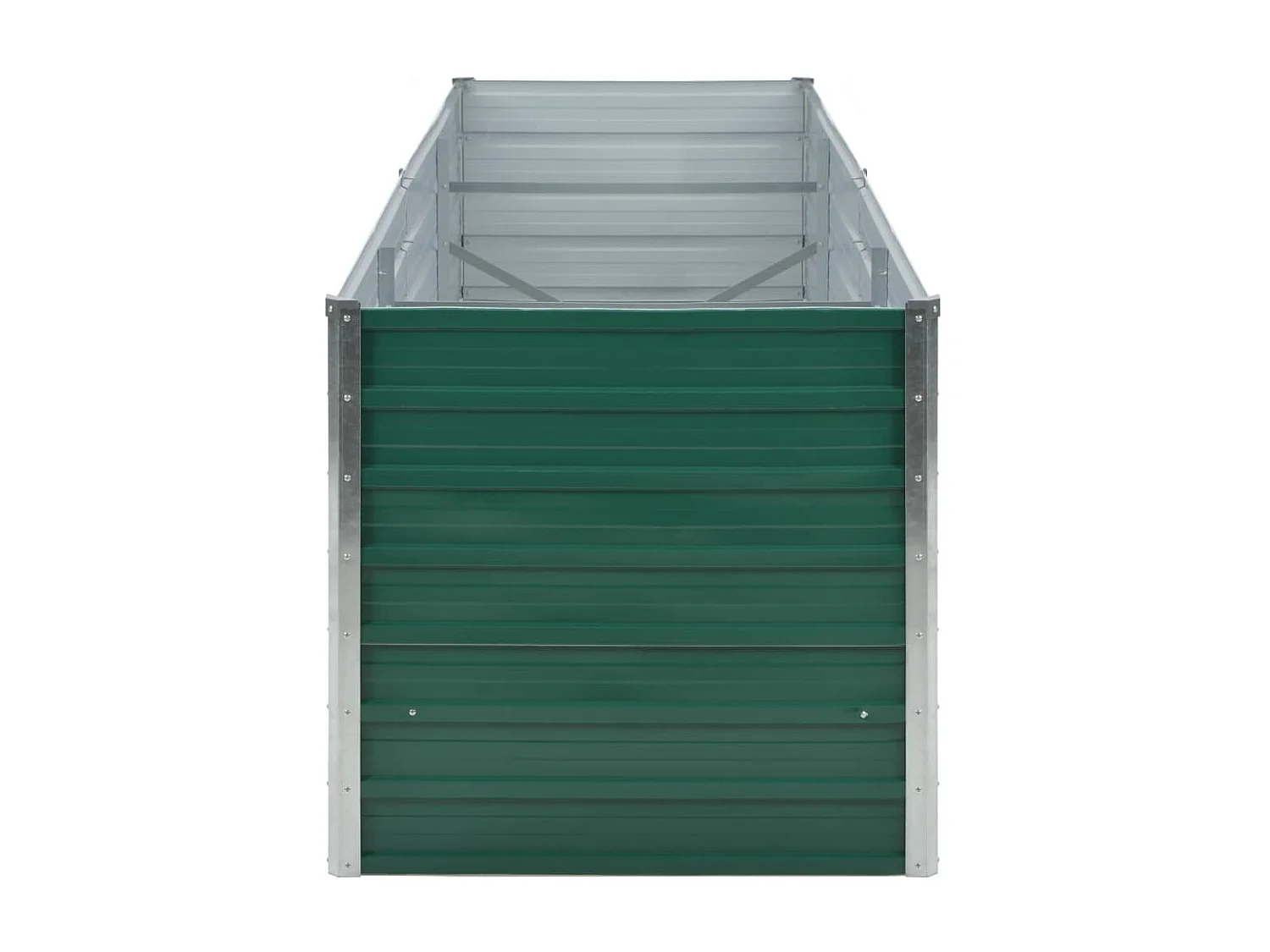 Jardinière Acier galvanisé 240x80x77 Vert