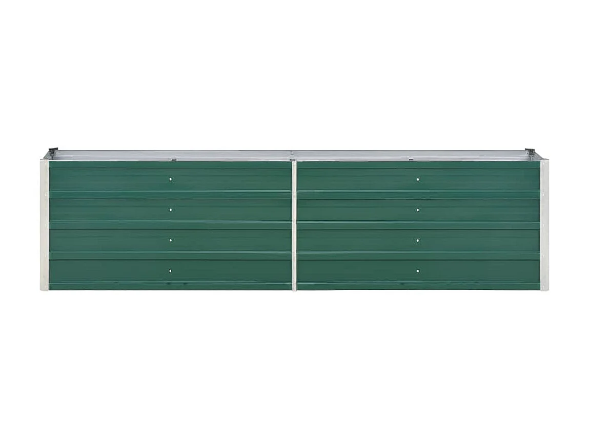 Jardinière Acier galvanisé 240x40x45 Vert