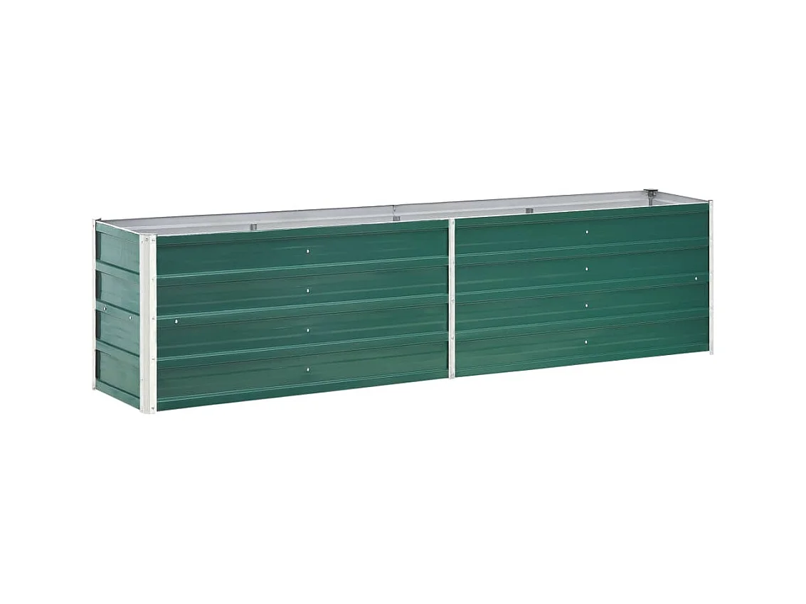 Jardinière Acier galvanisé 240x40x45 Vert
