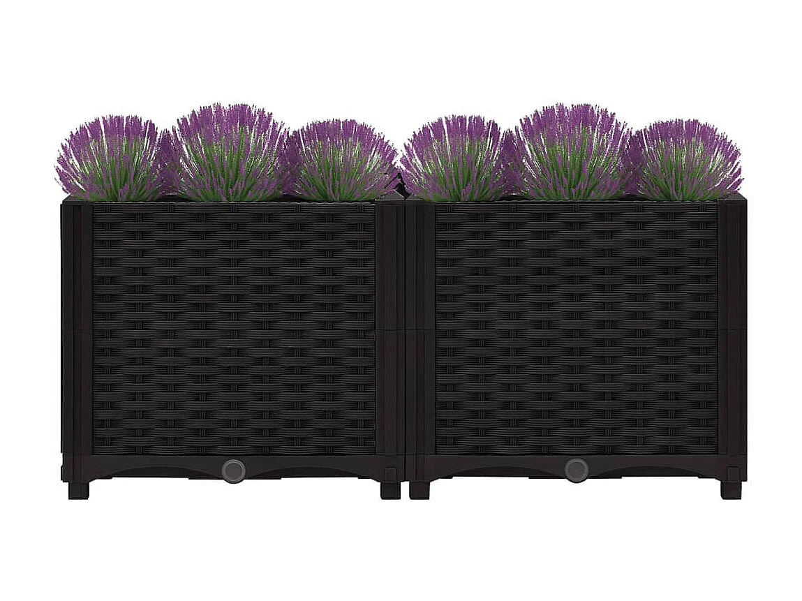 Jardinière 80x40x38 Polypropylène 3