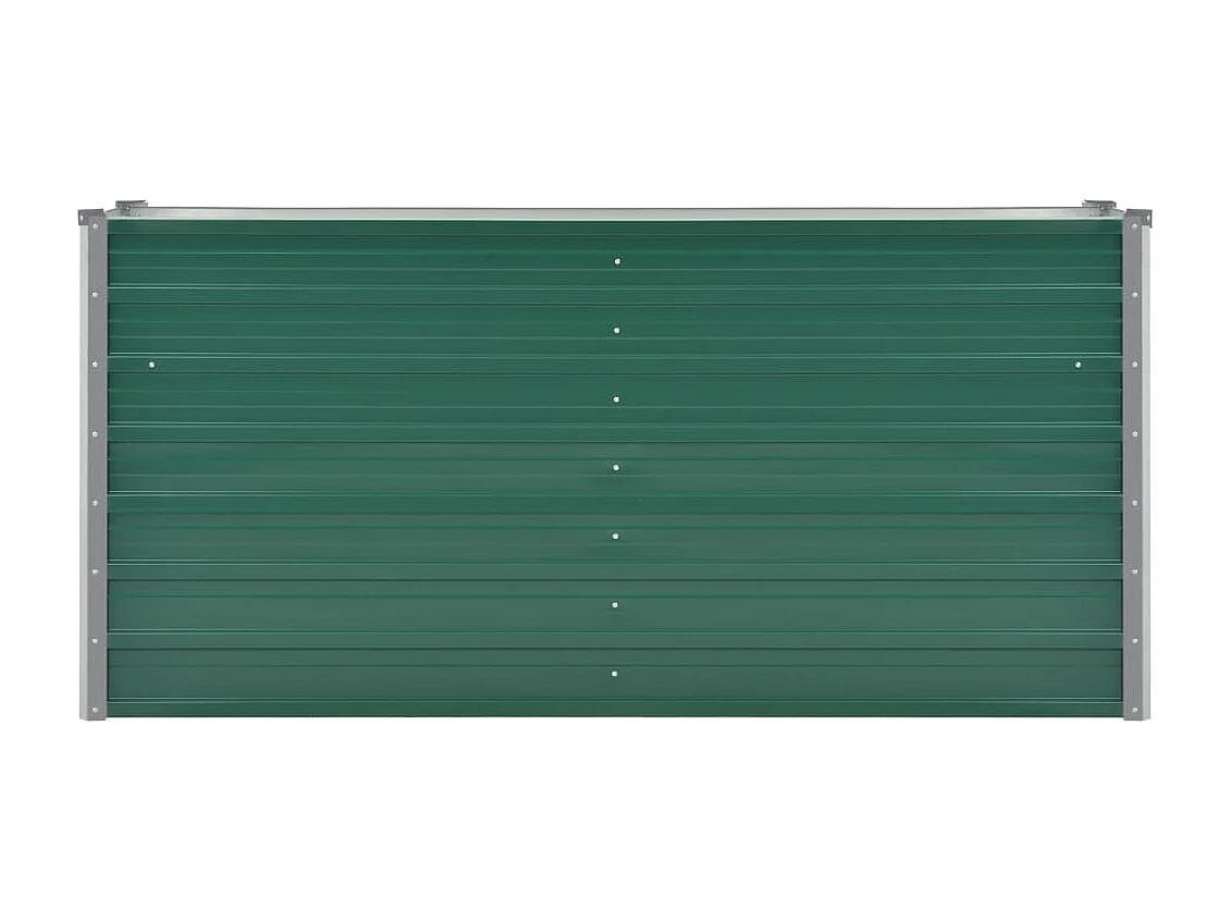 Jardinière Acier galvanisé 160x40x77 Vert