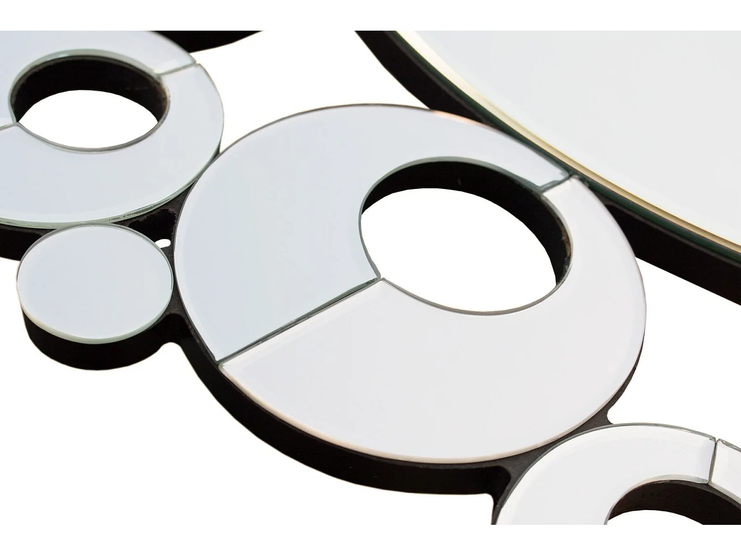 Miroir mural rond style baroque Barko 80cm