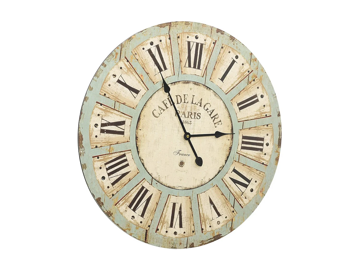 Horloge murale Multicolore 60cm MDF