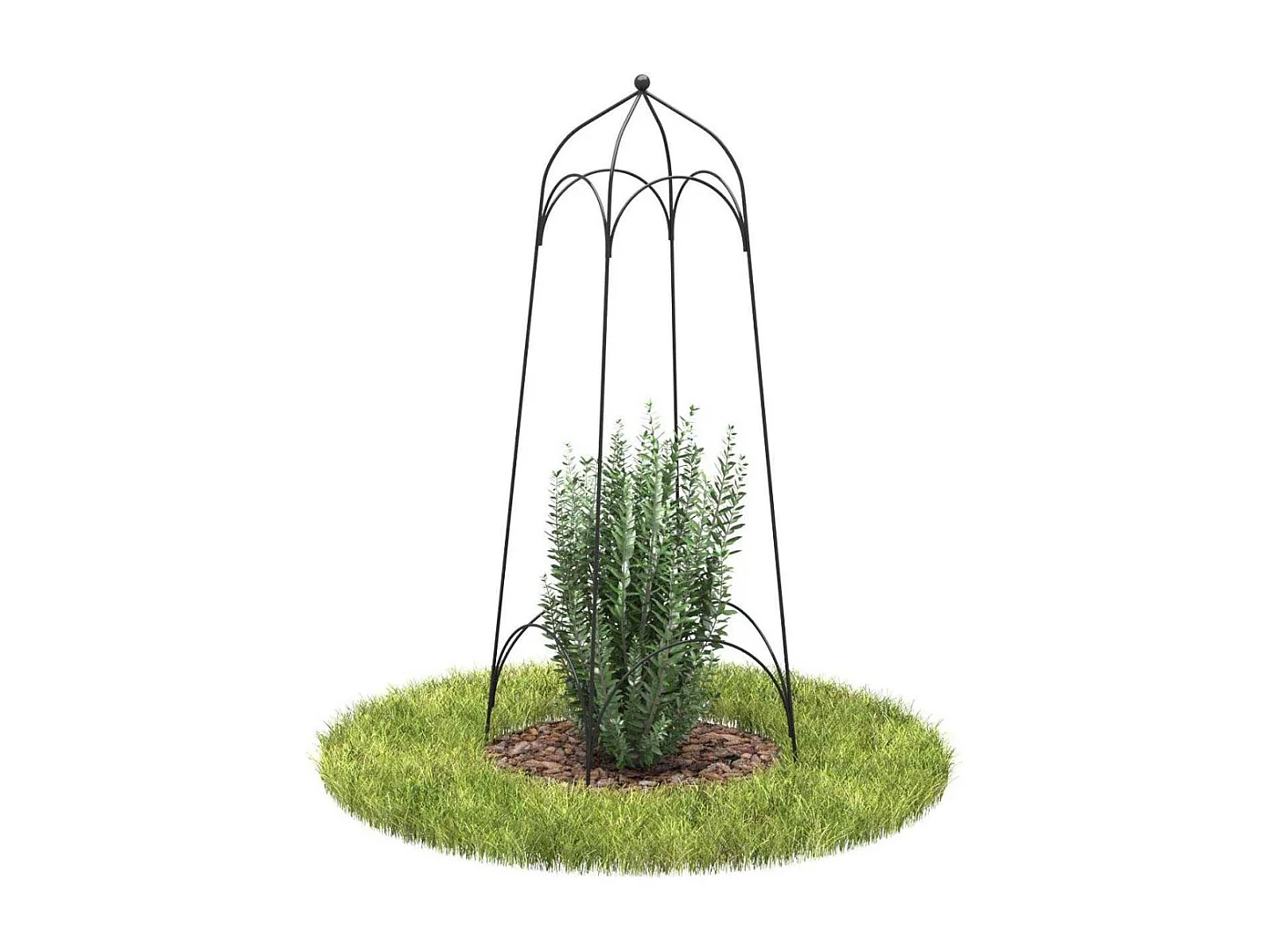 Treilli en acier 32 x 32 x 95 cm Arthur