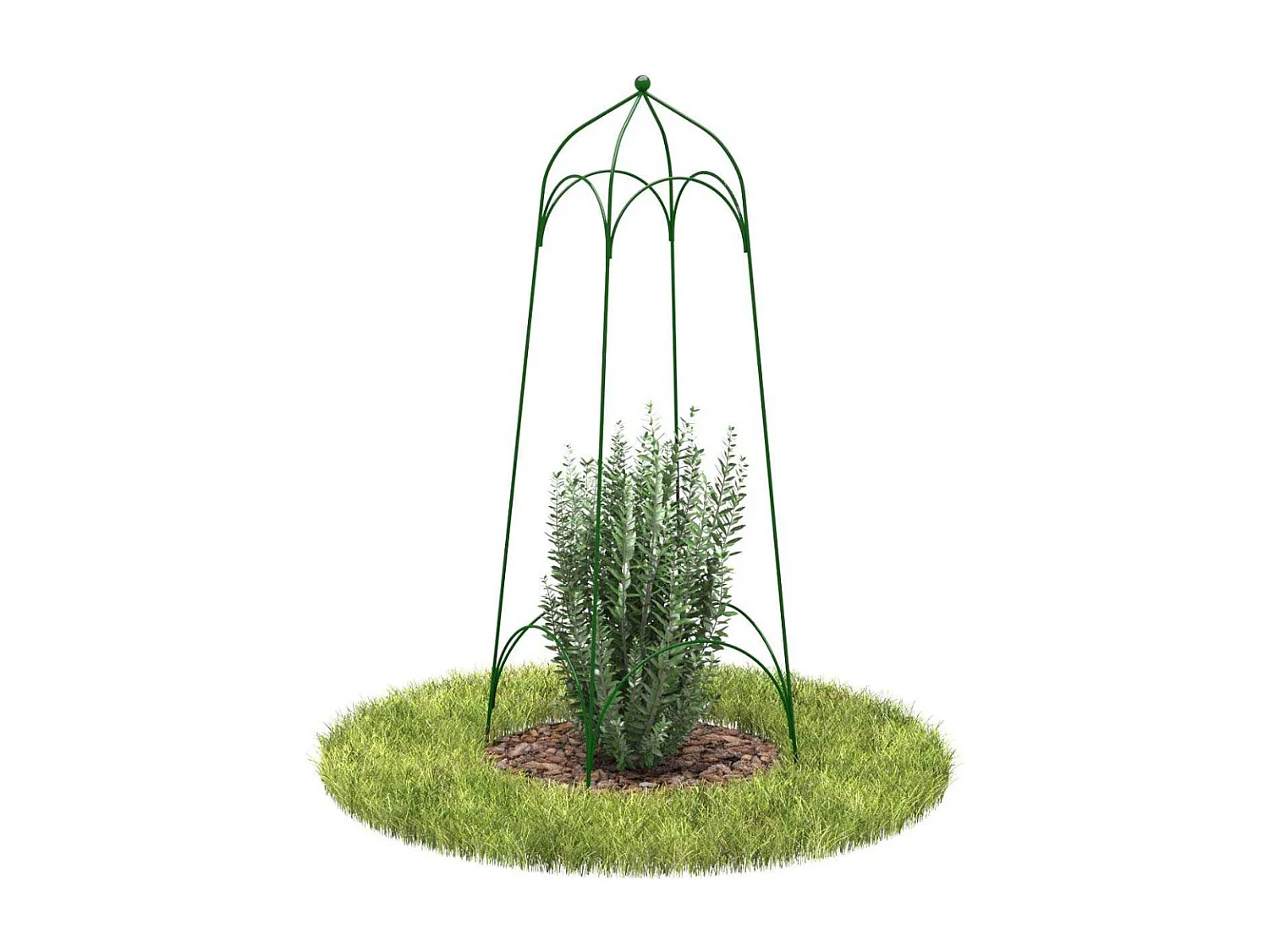 Treilli en acier 32 x 32 x 95 cm Arthur