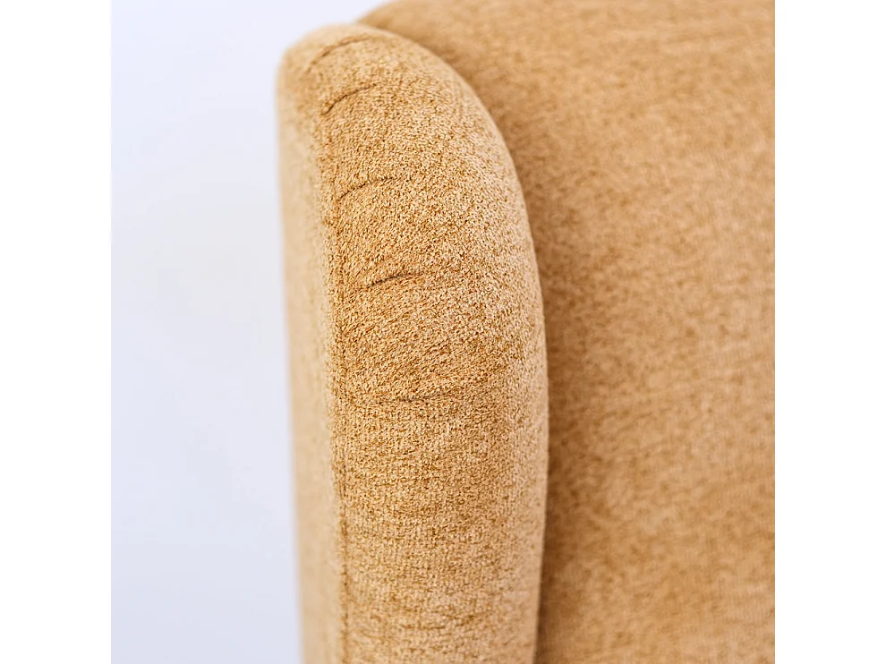 Poltrona relax elettrica con telecomando in tessuto beige