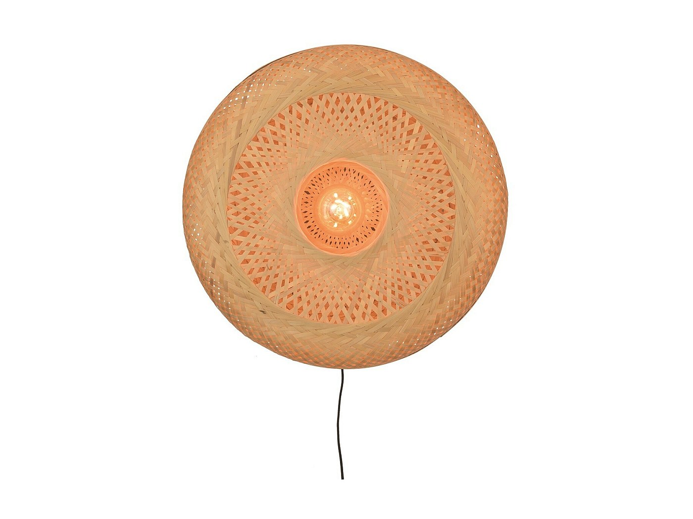 Vind wandlamp rond goud op - maart 2026