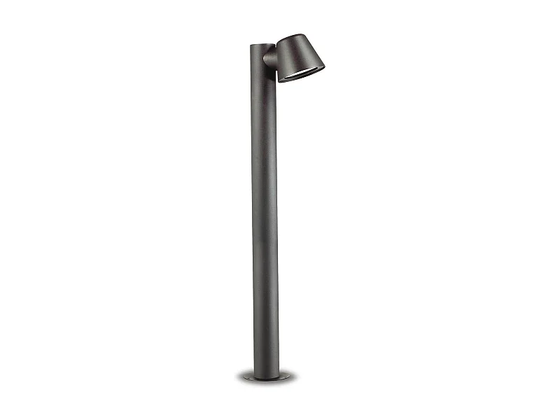 Ideal Lux Gas - Paletto da esterno 1 luce antracite IP43, GU10