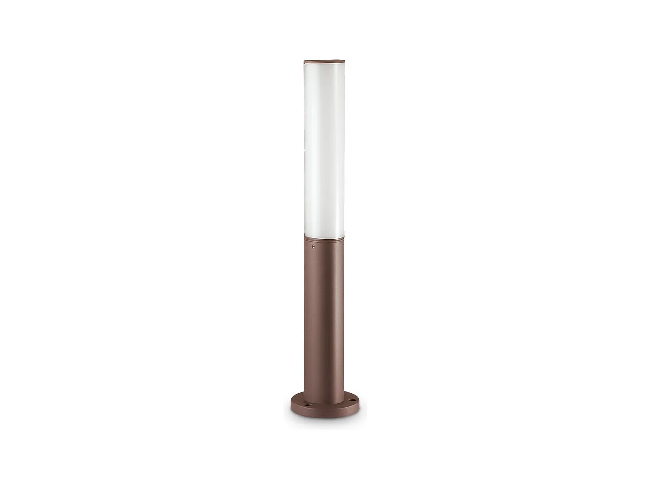 Ideal Lux ETERE Borne d'extérieur LED intégrée 1 lumière café 4000K IP44