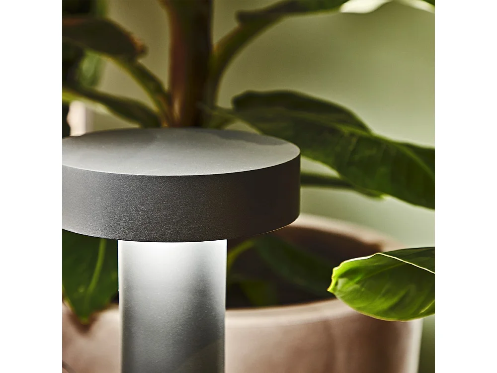 Ideal Lux Tesla - Paletto luminoso da esterno 4 luci antracite IP44