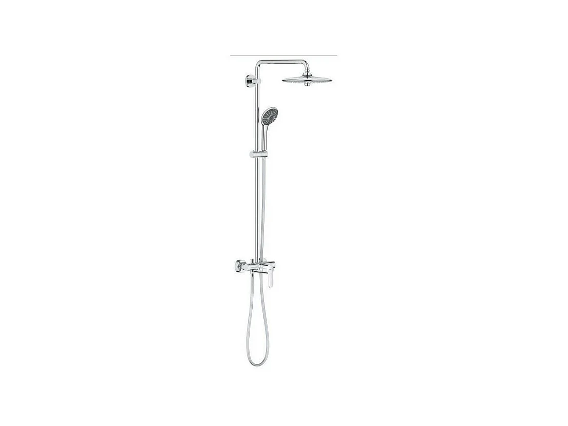 Grohe Vitalio Joy 260 Douchekolom met éénhendelmengkraan en handdouche met 3 stralen