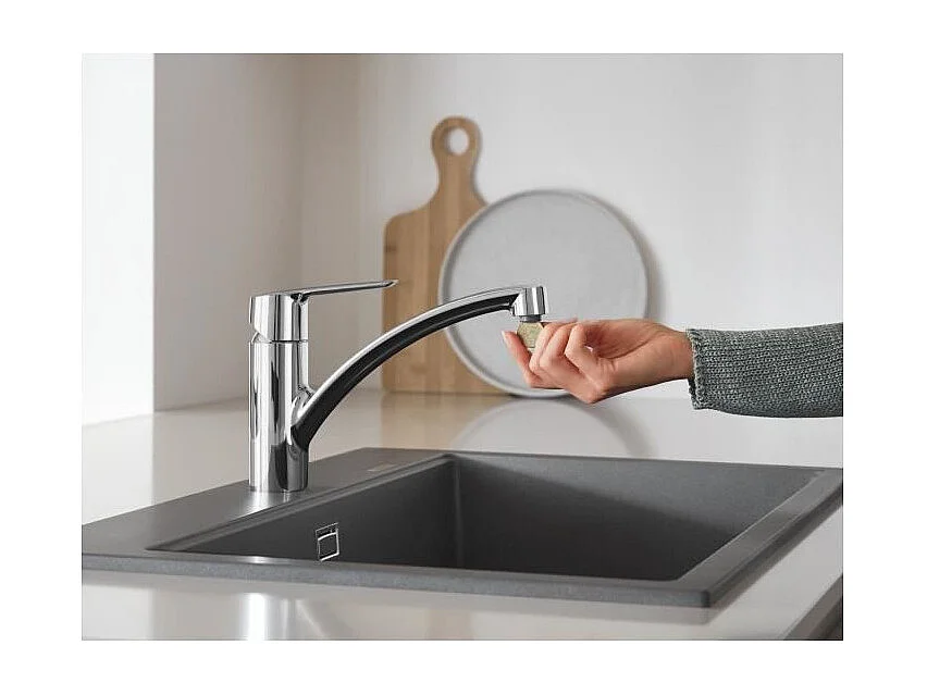 GROHE Start Spültischbatterie Chrom 140° Thermostat