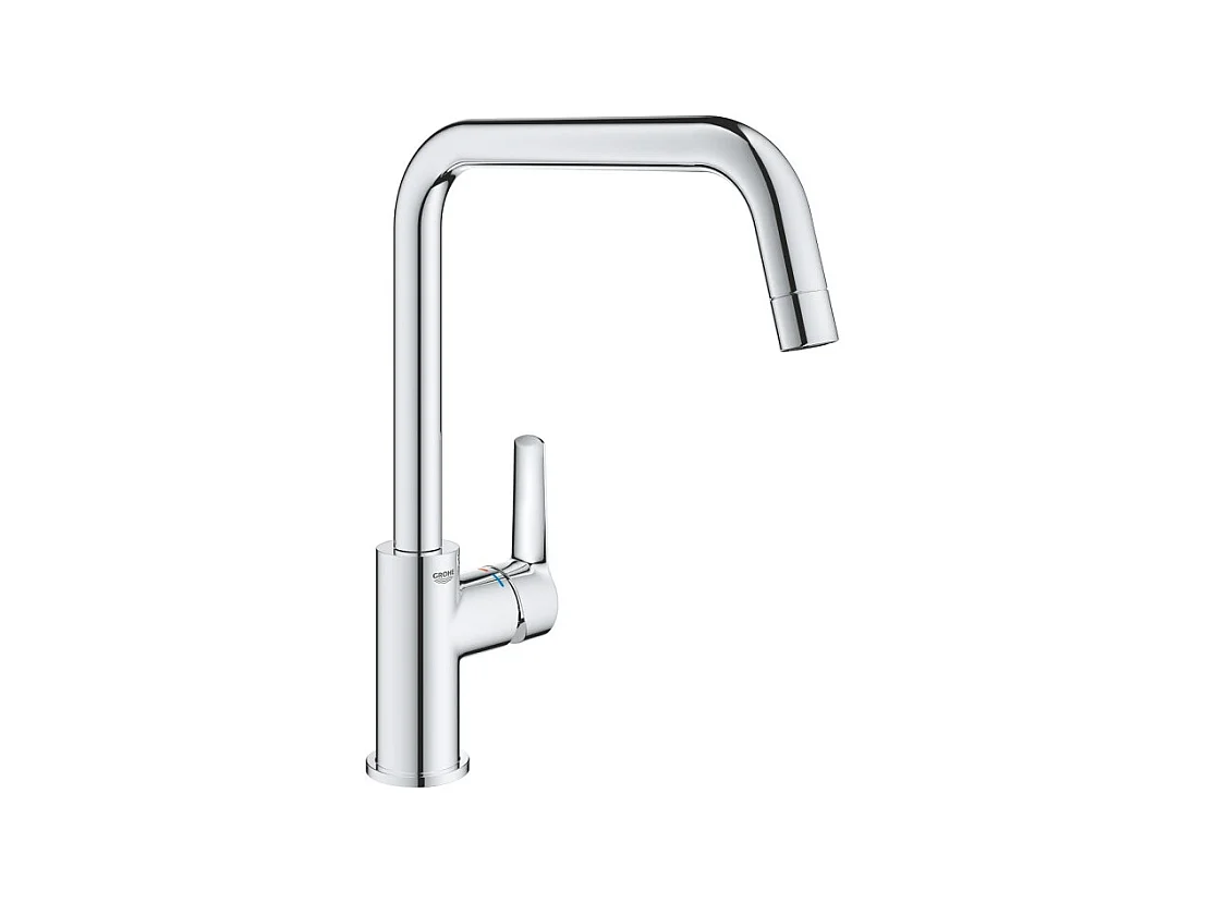 Robinet de cuisine monocommande bec haut GROHE Start 2021 chromé