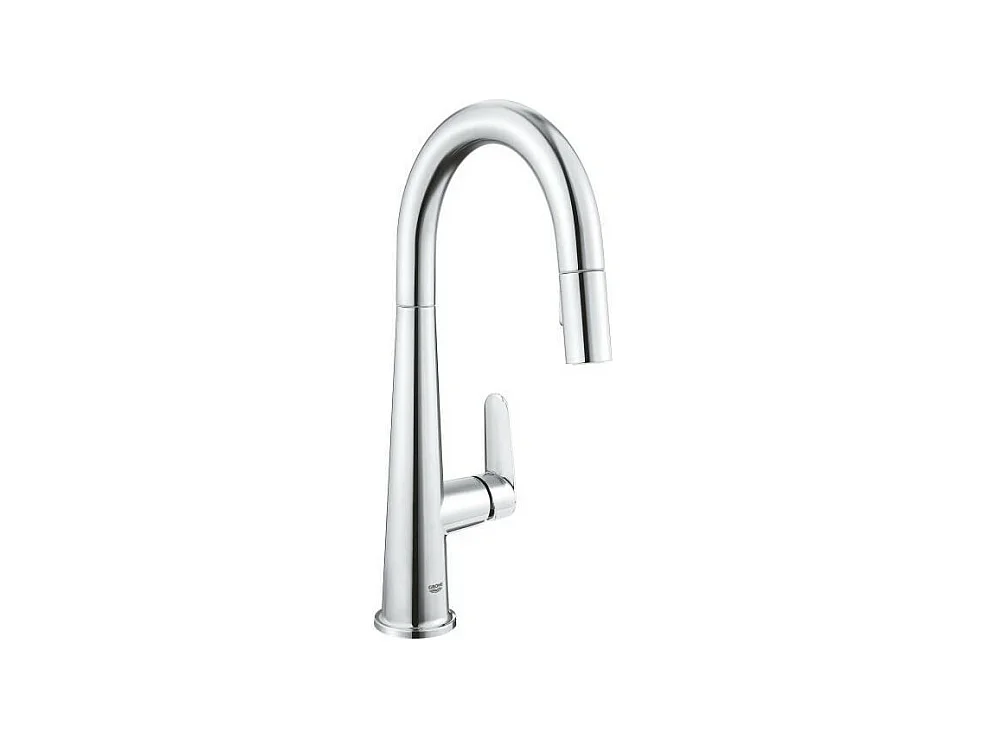 Torneira de cozinha GROHE Veletto Quickfix cromada com chuveirinho
