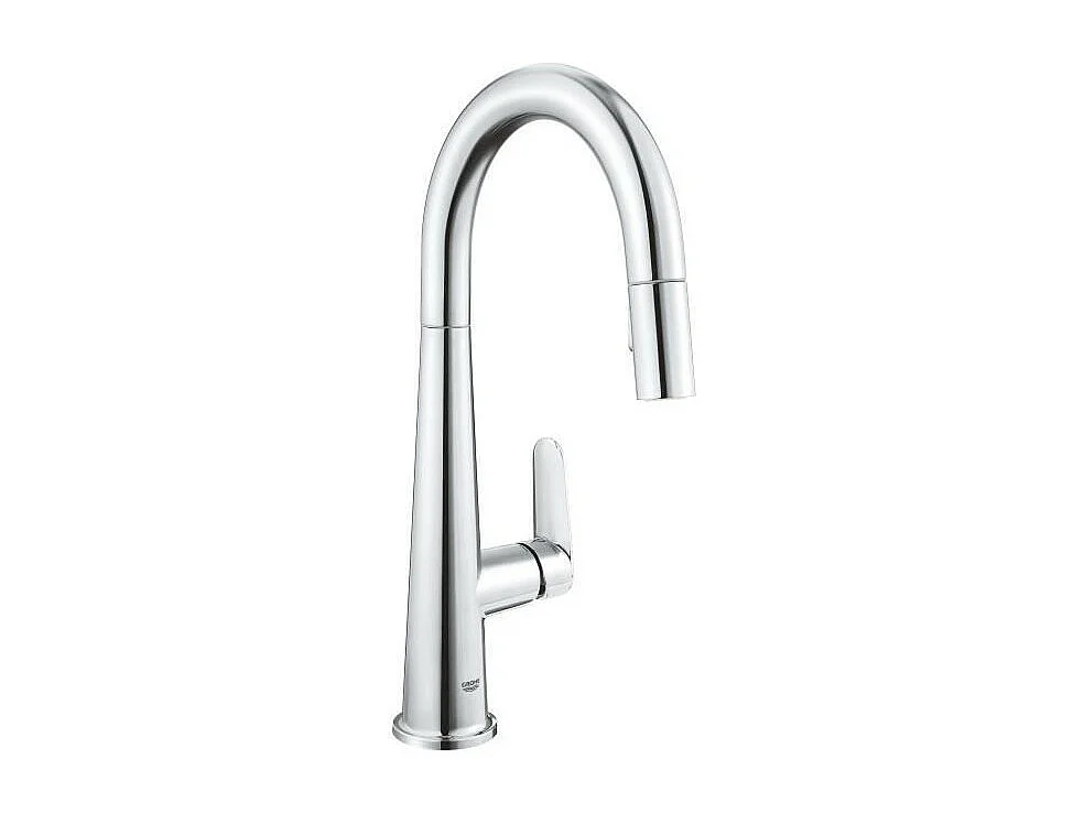Torneira de cozinha GROHE Veletto Quickfix cromada com chuveirinho